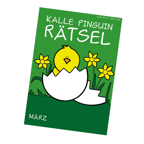 Kalle Pinguin Rätsel - März 2024
