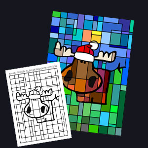 Kalle Pinguin Elch-Weihnachts-Edition