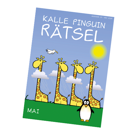 Kalle Pinguin Rätsel - Mai 2024