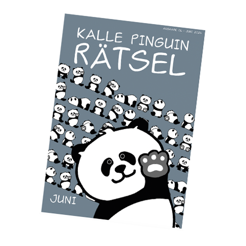 Kalle Pinguin Rätsel - Juni 2024