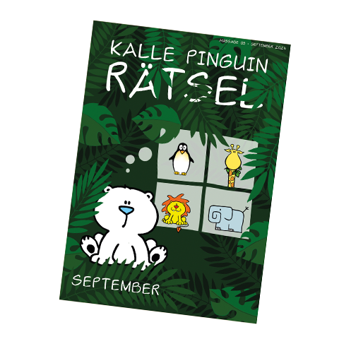 Kalle Pinguin Rätsel - September 2024