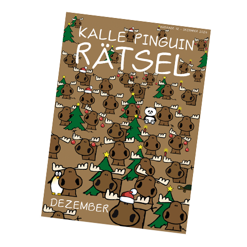 Kalle Pinguin Rätsel - Dezember 2024