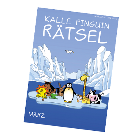 Kalle Pinguin Rätsel - März 2025