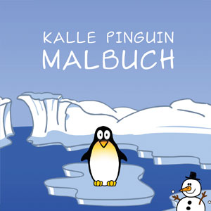 Kalle Pinguin Malbuch